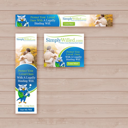 SimplyWilled.com Banner Ads