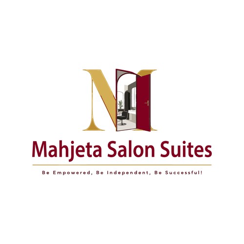 Mahjeta Salon Suites Logo Design