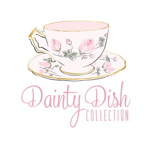 Dainty Dish logo design