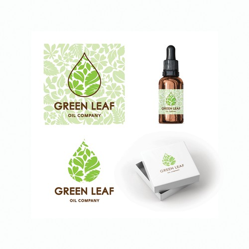 Green Leaf oil Logo