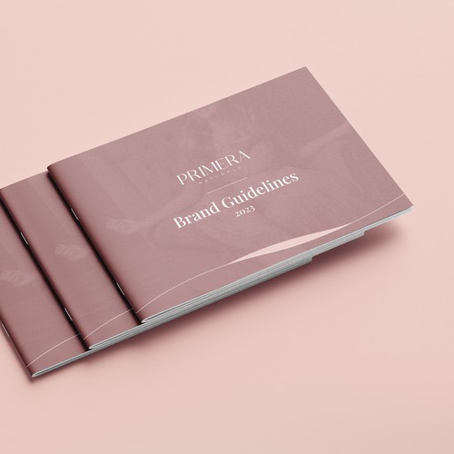 Brand Guide for an aesthetic, luxury beauty brand.