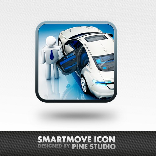 Create an outstanding taxi app icon for SmartMove