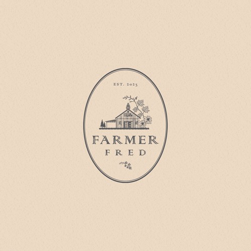 Logo for an Agriculture (flowers, herbs, plant, canned goods)