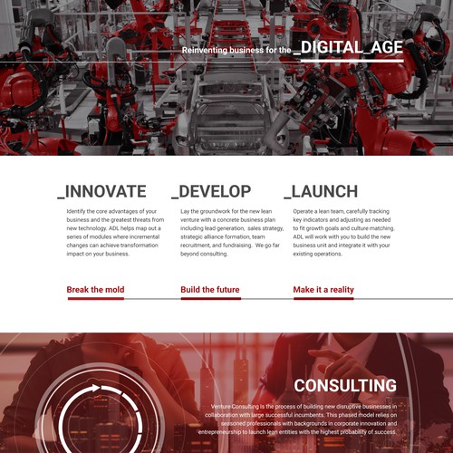 Venture Website