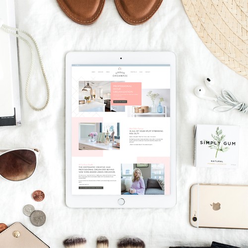 Branding & Squarespace Website for Professional Organizer