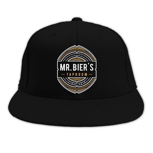 Mr. Bier's Taproom hat design