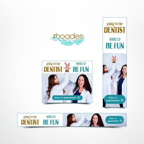 Banner ads for dentist