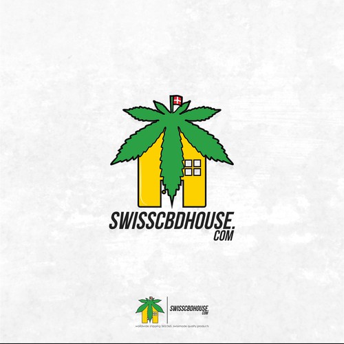 logo for swisscbdhouse.com , shipping company
