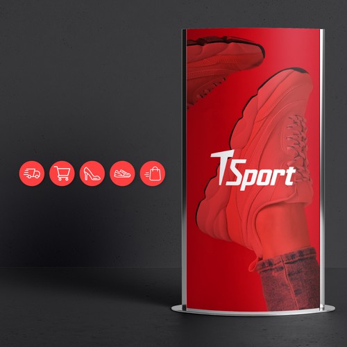 Logo design for tsport