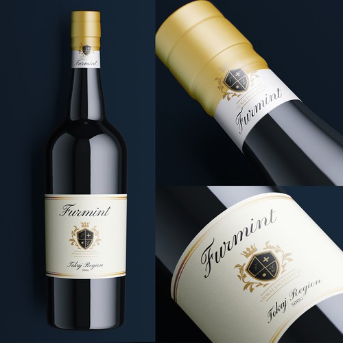 Luxurious Wine Label