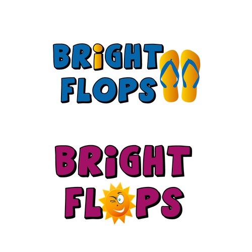 Create a fun & entertaining LOGO for Bright Flops!