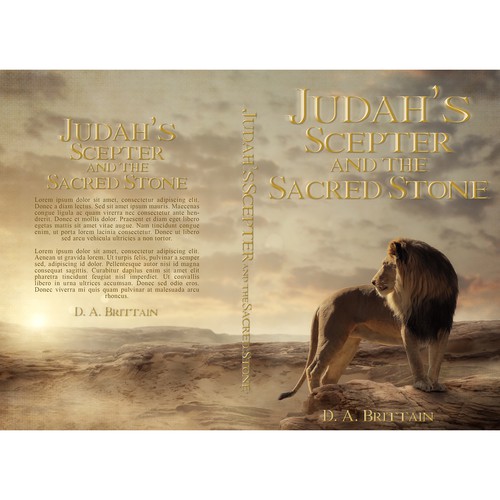 "Judah's Scepter and the Sacred Stone" Book Cover