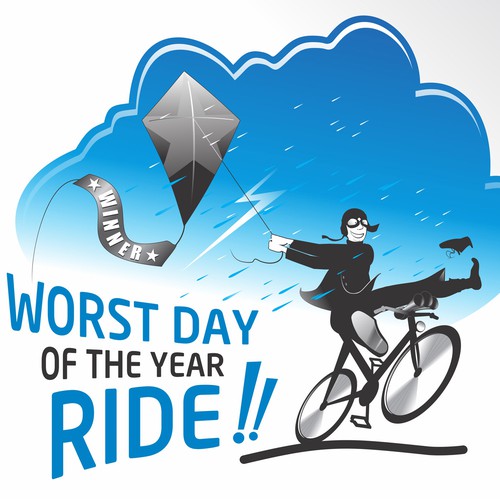 BIKE RIDE! Worst Day of the Year Ride Logo