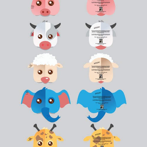 Animal Mask Illustrations