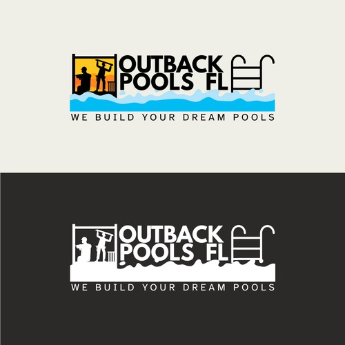 Pool Construction logo company