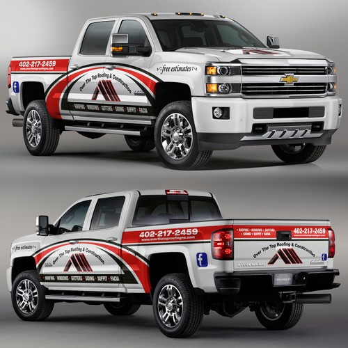 chevy silverado partial wrap