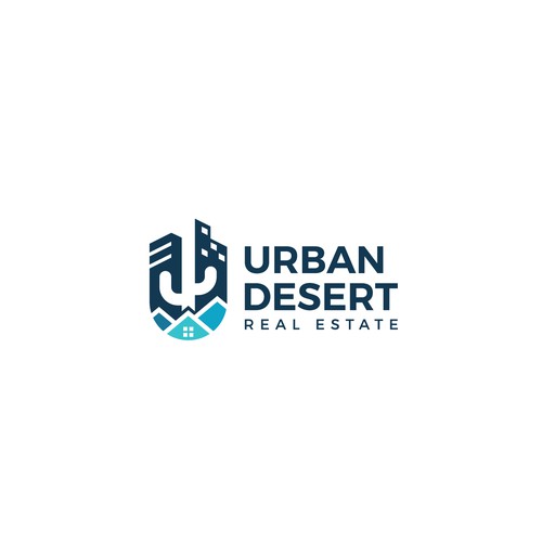 Design trendy and eye catching logo for "Urban Desert Real Estate" - An Arizona based company