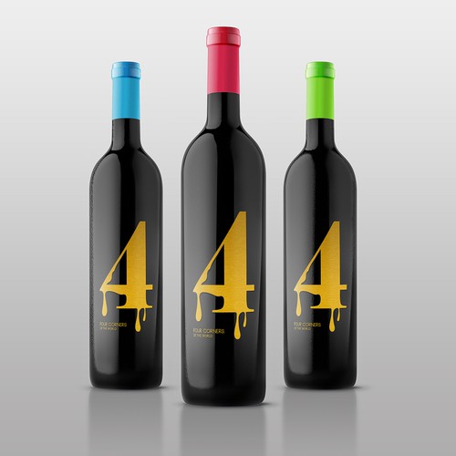 Wine Label Design for Global New Generation Brand