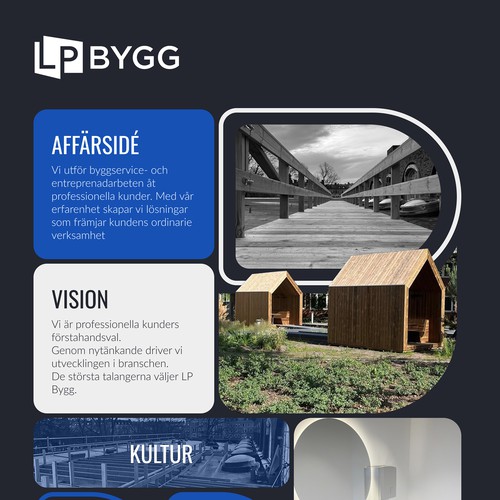 contest Vision and values construction company