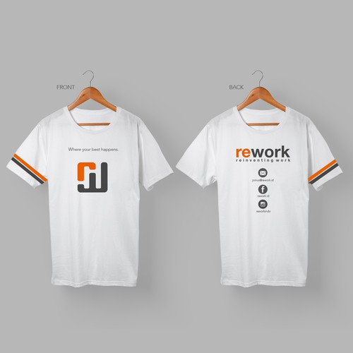 T-shirt design for Rework