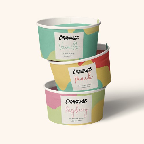 Ice Cream Packaging design