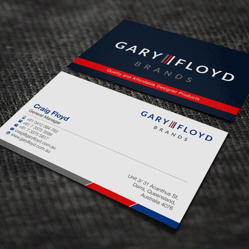 Business Card for Gary Floyd