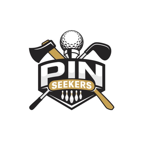 Logo concept for Pin Seekers