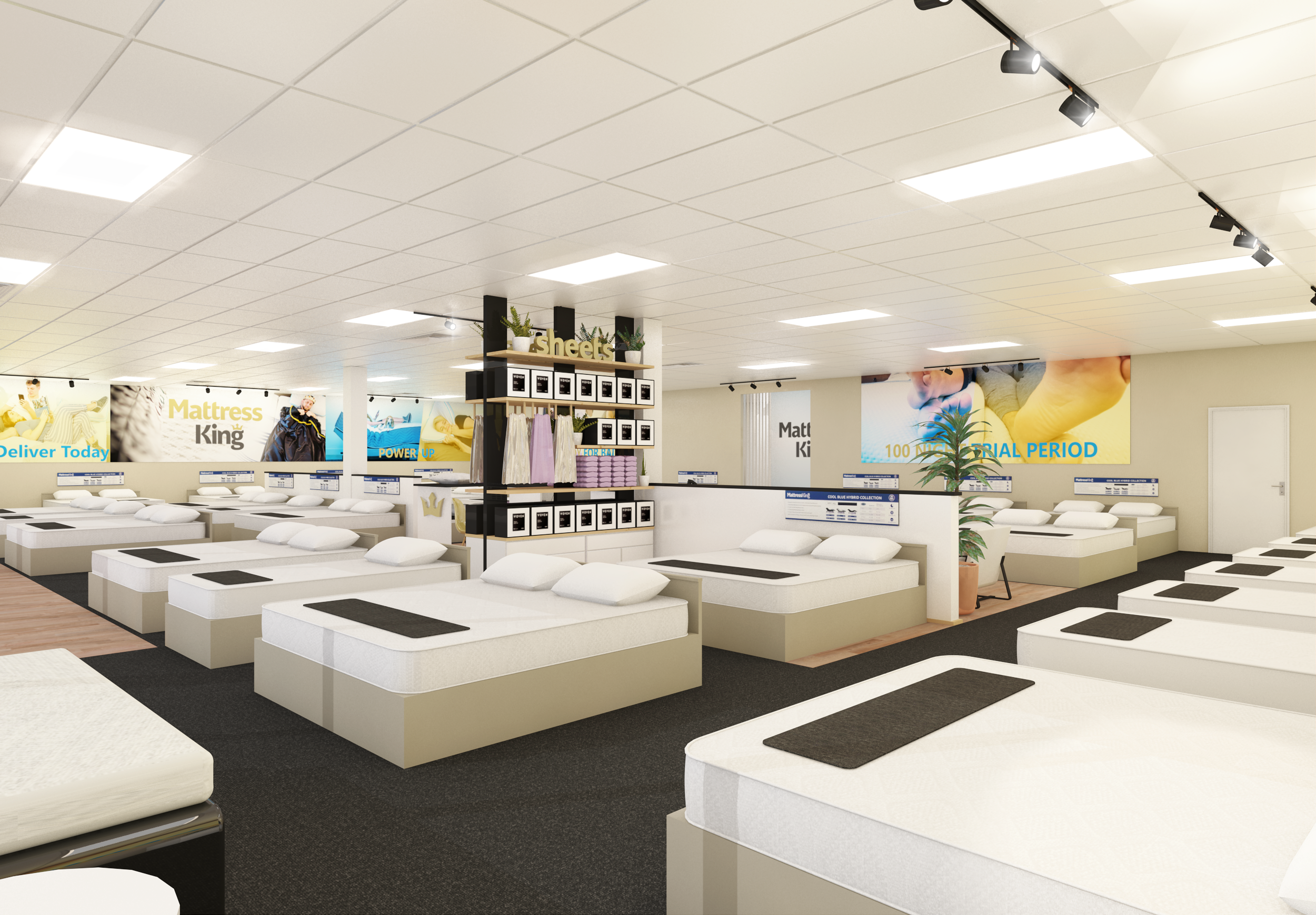 Design and brand Mattress King's Showroom