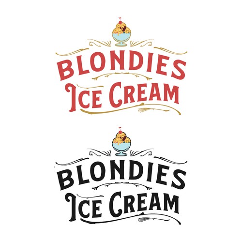 Blondies Ice cream