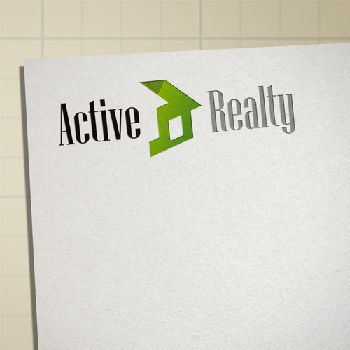 Rebrand capturing logo for real estate firm Active Realty 