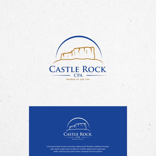 Logo concept for Castle Rock SPA