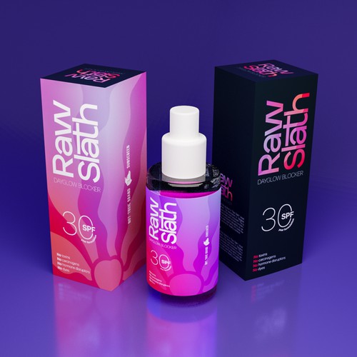 Sun Block Packaging Design