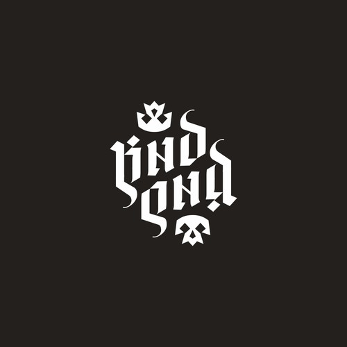 KND-QND ambigram logo