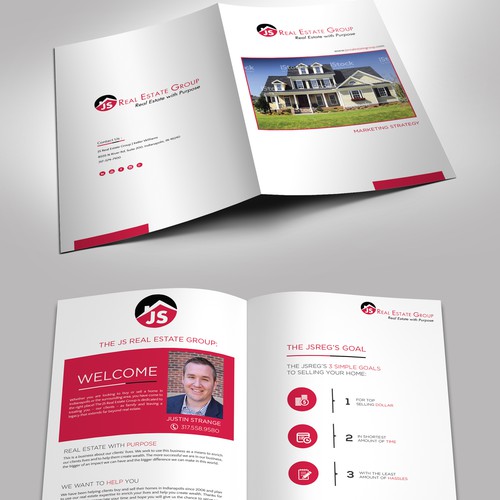 Real Estate Company Needs Design Update to Current Listing Booklet