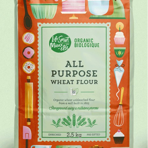 Flour Packaging Design