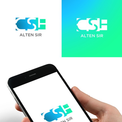 Logo design concept for company CSE Alten Sir