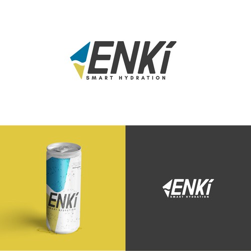 Abstract logo for a new energy drink
