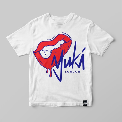 Urban logo for streetwear fashion brand "Yuki".