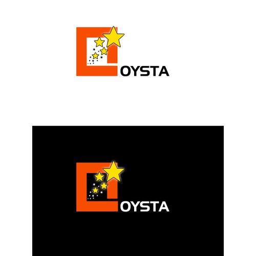 OYSTA logo & font design