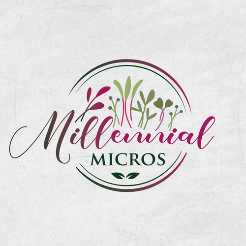Organic Microgreen seedlings