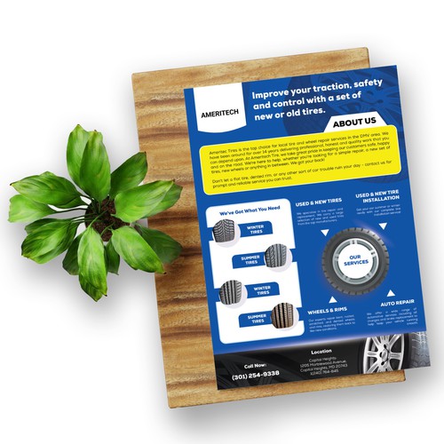Flyer design for automation company