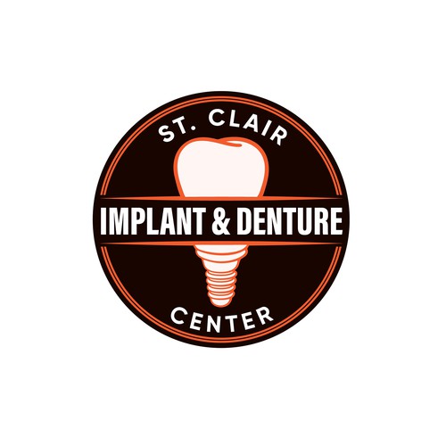ST. CLAIR IMPLANT & DENTURE CENTRE || LOGO DESIGN