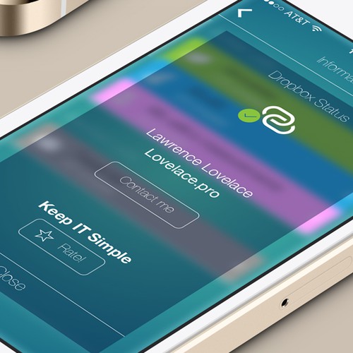 Design for a new iPhone app exclusively for iOS 7.