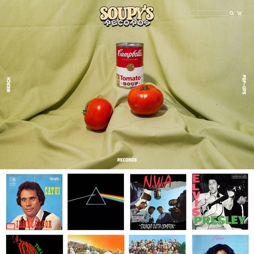 Soupy's Records Brand Design