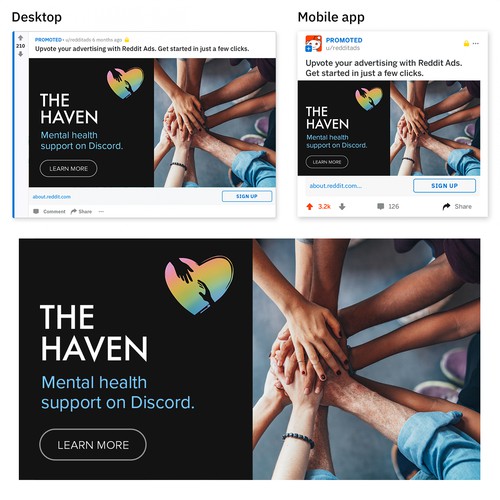 Social Media Ads for Mental Health Discord