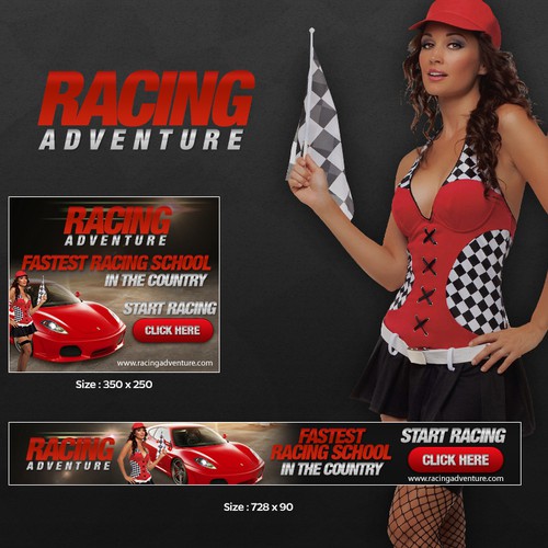New banner ads needed for RacingAdventure.com!