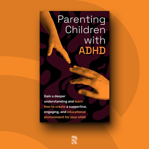 Serious ebook cover for parenting ADHD
