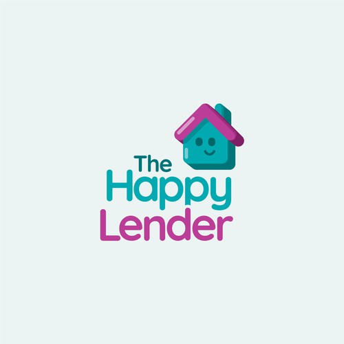 Clean and playful design for a playful and friendly mortgage lender