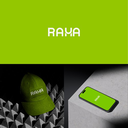 Raha creative retail logo design 2023