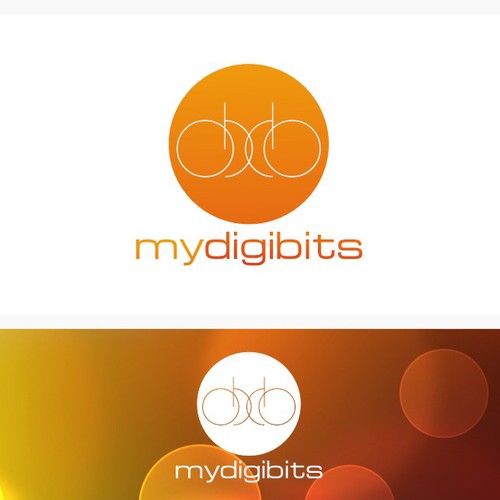 funky logo for my digibits